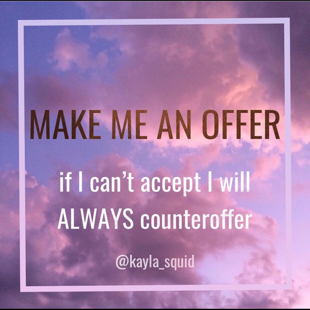 MAKE ME AN OFFER